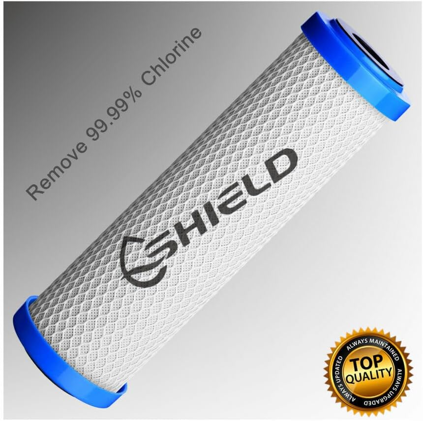 2 X 5 Micron Pleated Sediment Filter Washable 20" X 4.5" Big Blue Cartridges image number 1