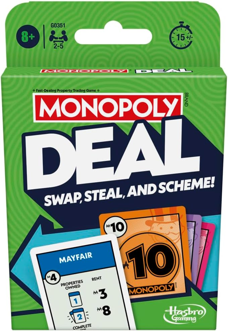 Monopoly Deal Card Game, Multi-Colour image number 5