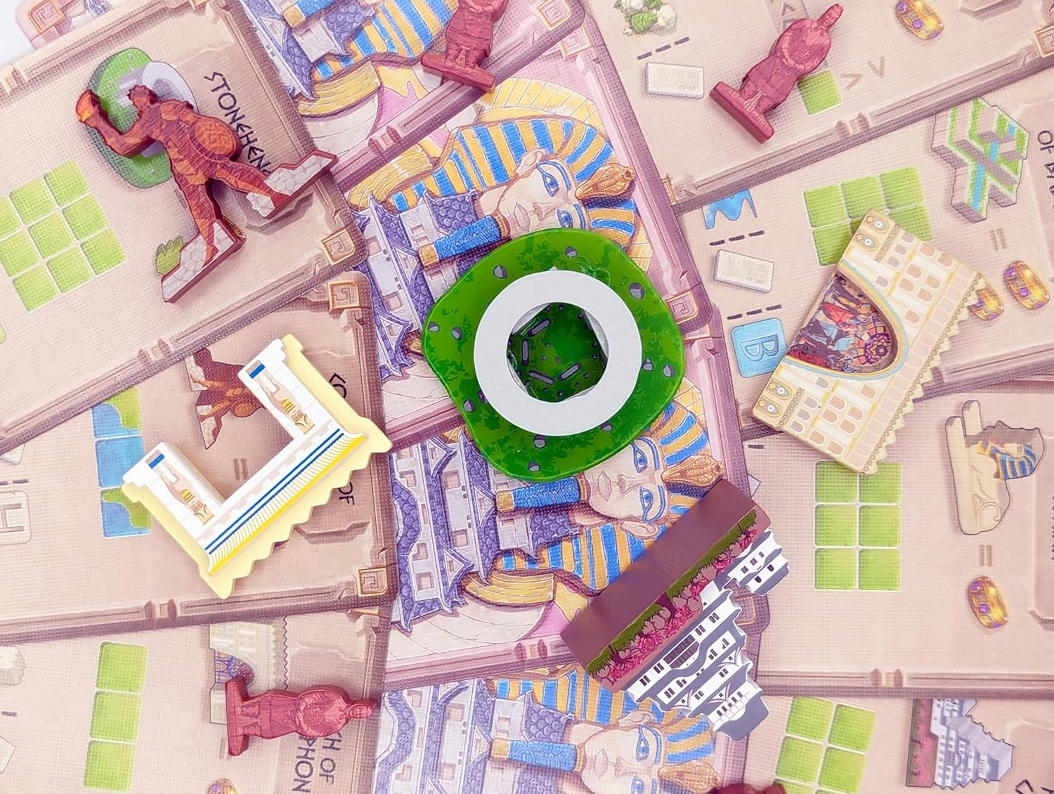 World Wonders Mundo Expansion, Strategy Board Game, for 1 to 5 Players and Ages 14+, Arcane Wonders image number 1