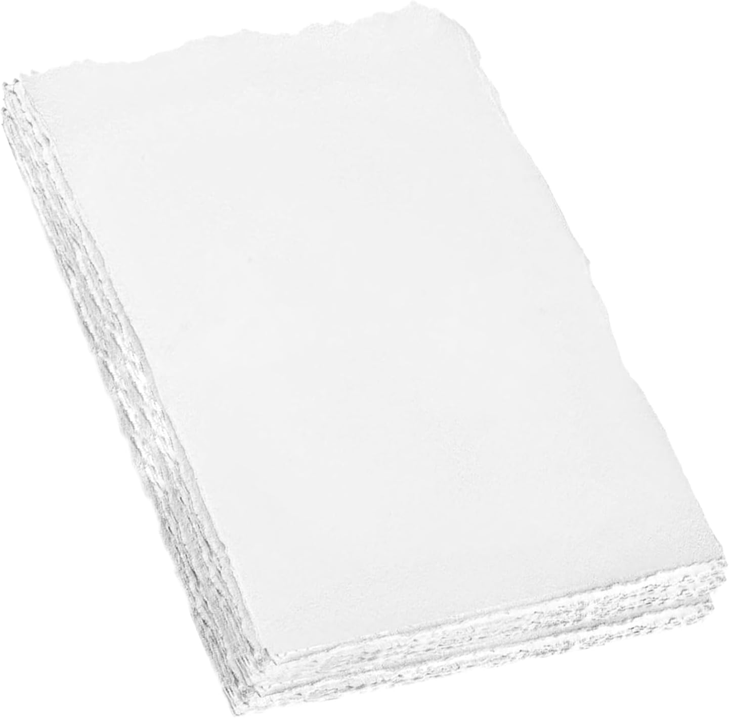 Handmade Watercolour Paper A6 20 Sheets Handmade Watercolour Paper Cotton Paper Thick 10 X 15 Cm for Painting Crafts image number 2