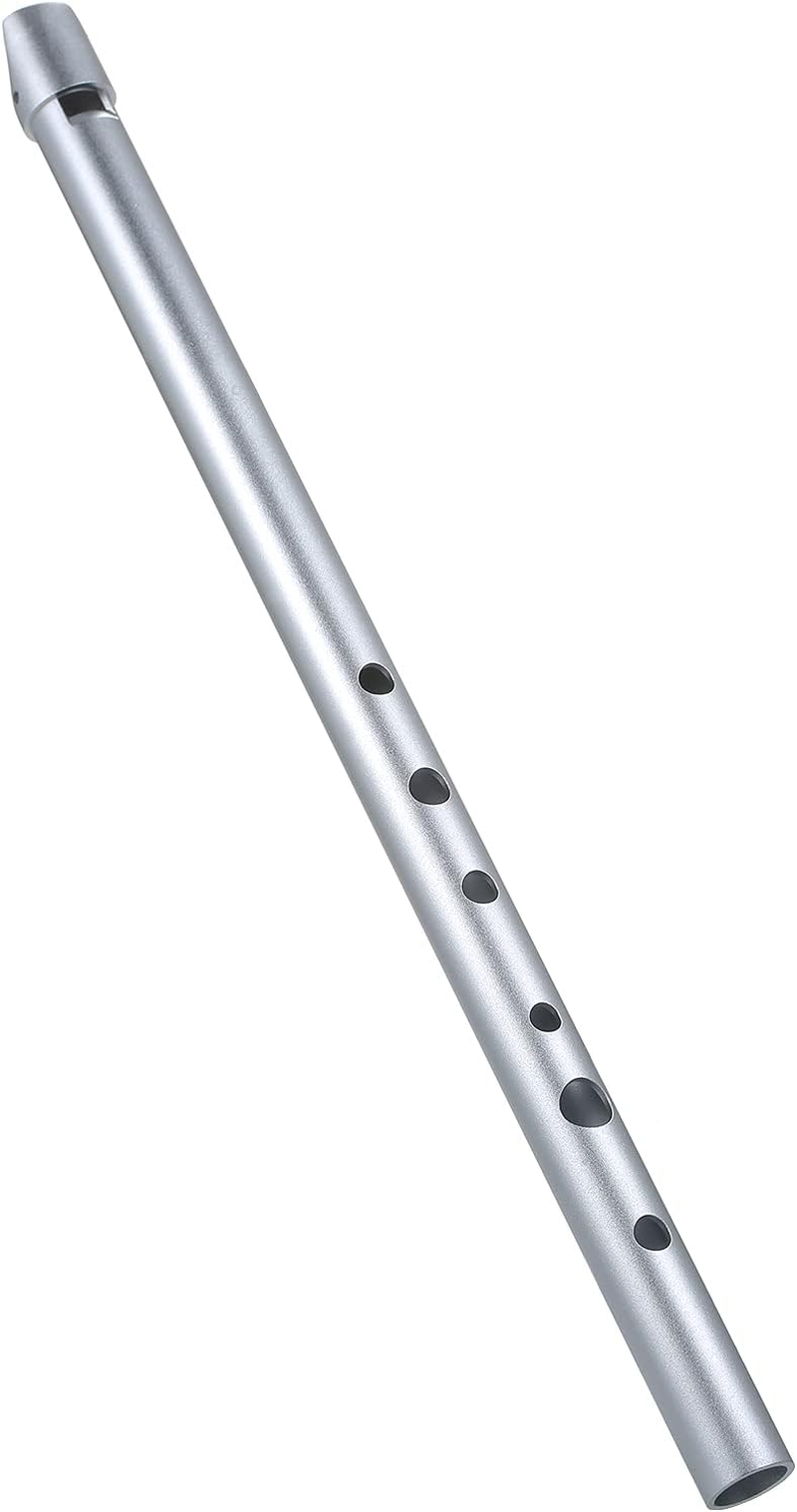 Mingzhe Irish Whistle Traditional Tin Penny Whistle 6 Holes Flute Wind Music Instrument for Beginners Intermediates & Experts- Key of C image number 3