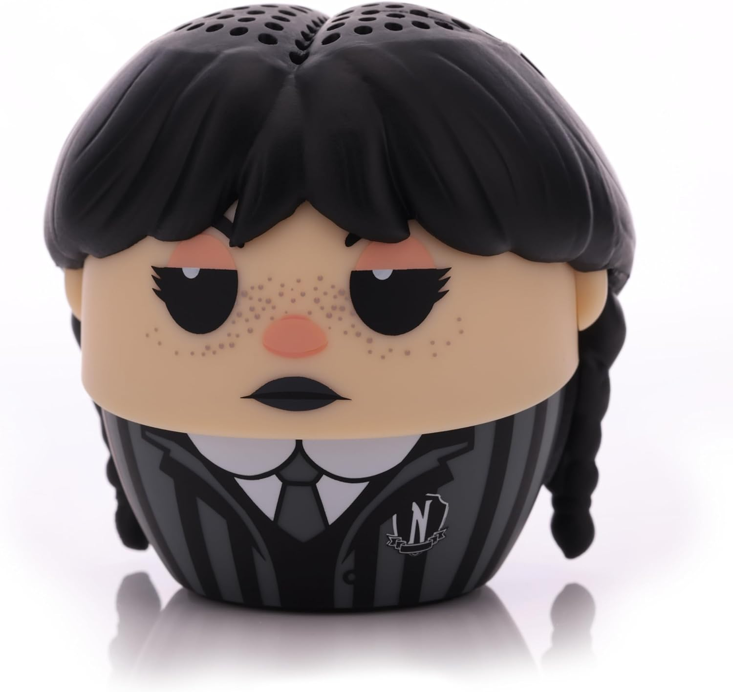 Bitty Boomers the Addams Family: Wednesday Addams - Mini Bluetooth Speaker image number 1