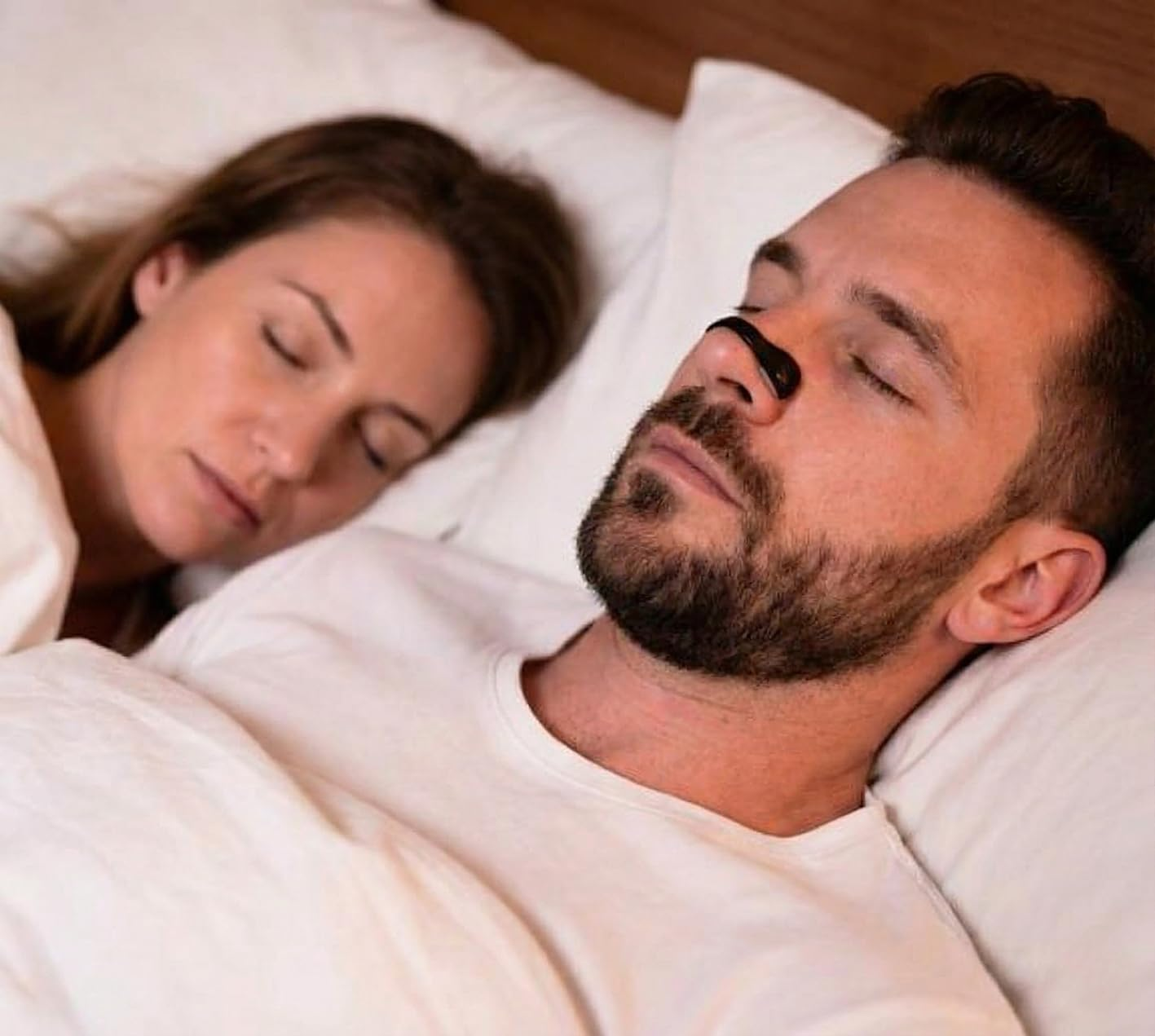 120PCS Anti-Snoring Sleep Nasal Strips Refill Pack, 60-Day Count Skin Safe Anti-Snoring Devices, Enhanced Breathing, Reduce Snoring, Improve Sleep Quality image number 6