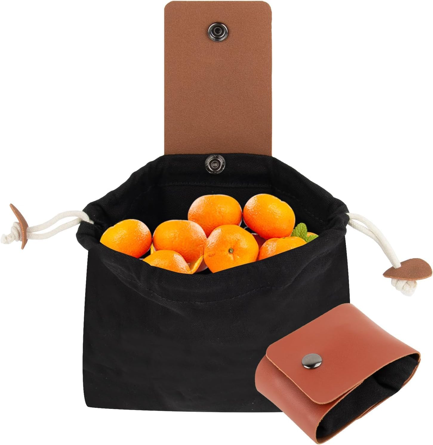 Outdoor Foraging Bag,Fruit Picking Waist Tool Bag, Hiking Pouch for Outdoor Traveling Camping, Multifunction Bag for Fruits,Vegetables,Mushrooms,Tools image number 4