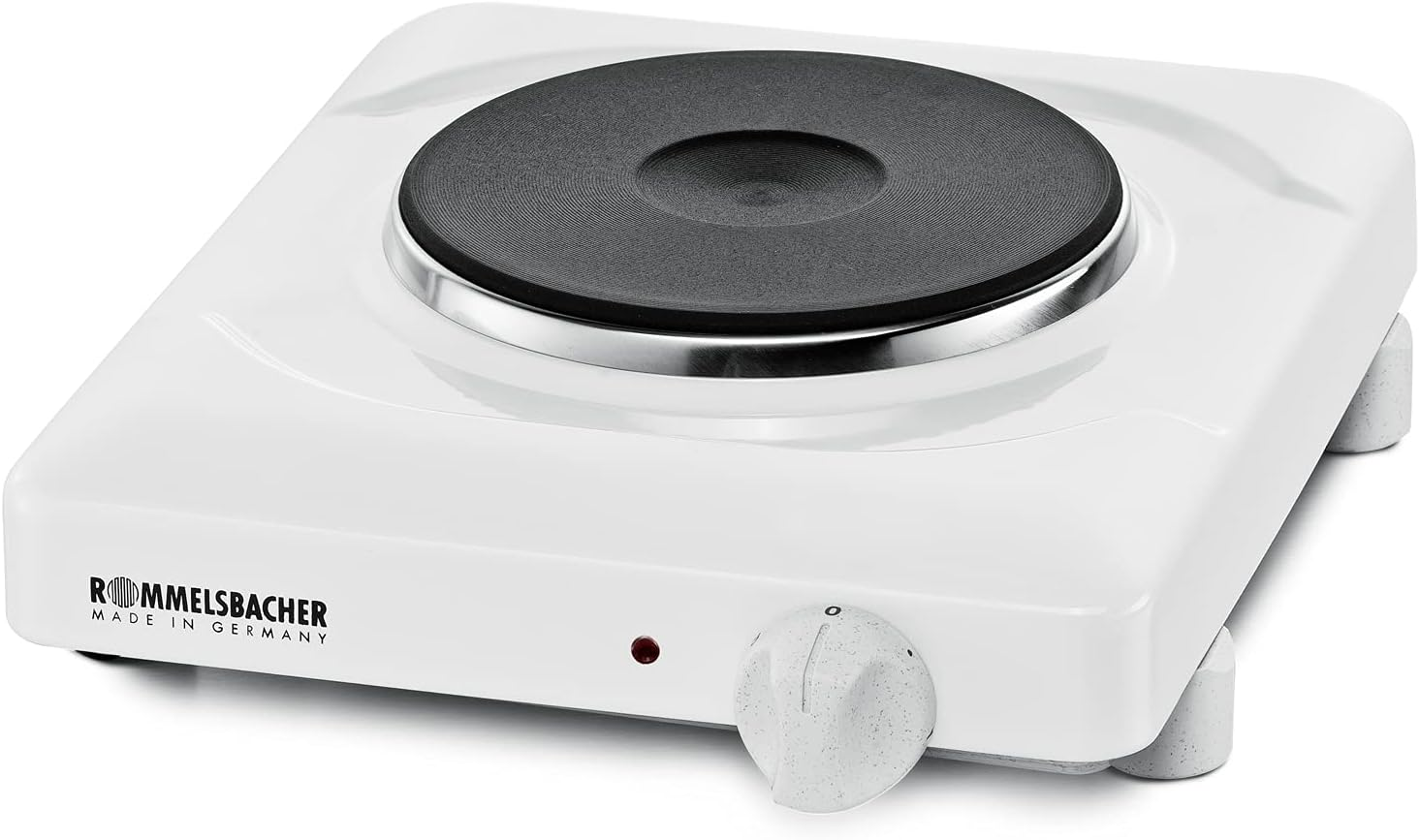 Rommelsbacher Single Hotplate THS 1090 - Made in Germany, 1 Cast Heating Plate 145 Mm Diameter, Fire-Enamelled Housing, 7-Stroke Switch, Power-Controlled Control, Overheating Protection, 1000 Watt, image number 1