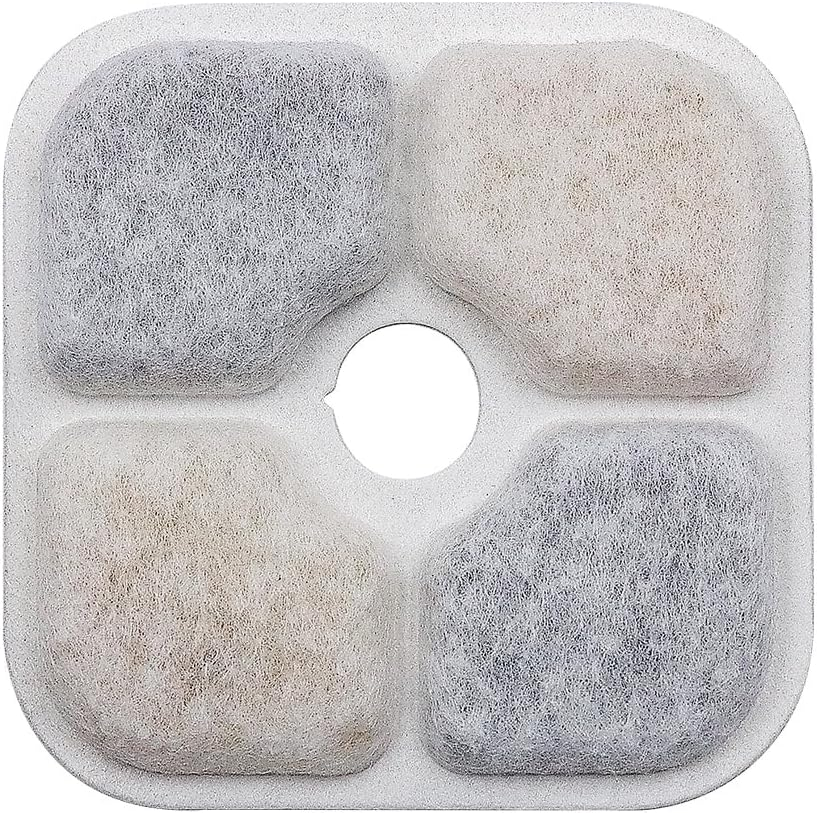 CENPEK Pack of 8 Drinking Fountain Filters for Pixi Cat Fountain Filter for 2.5 L Water Fountain image number 5