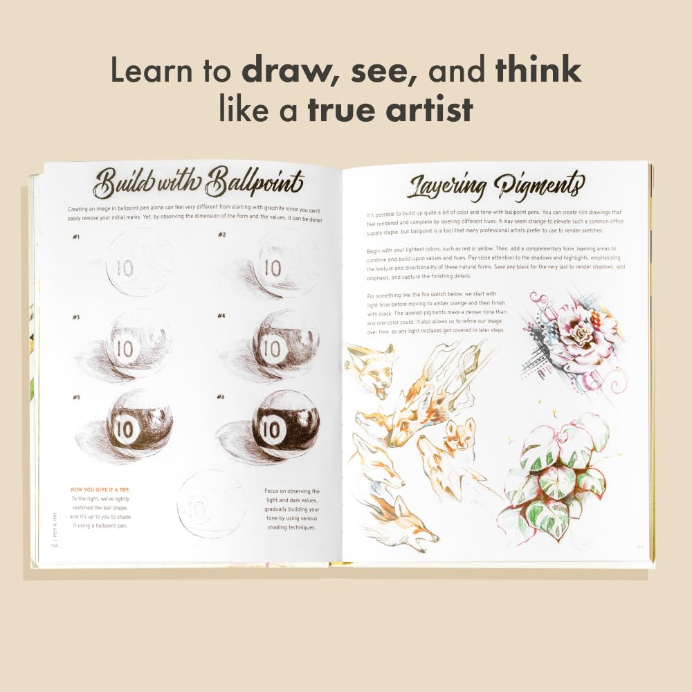 The Artist'S Drawing Book: Learn How to Draw, Sketch, Shade, and More with Easy Lessons and Practice Pages image number 6