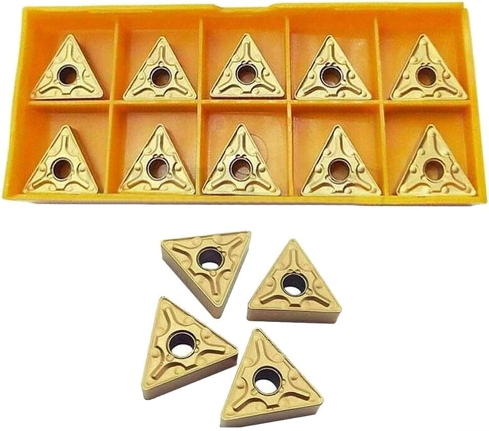 Tungsten Carbide Insert TNMG160408-MA TNMG 332 Turning Carbide Insert US735/VP15TF Lathe Chisel Indexable Tool Bit Set (20 Pieces) image number 4