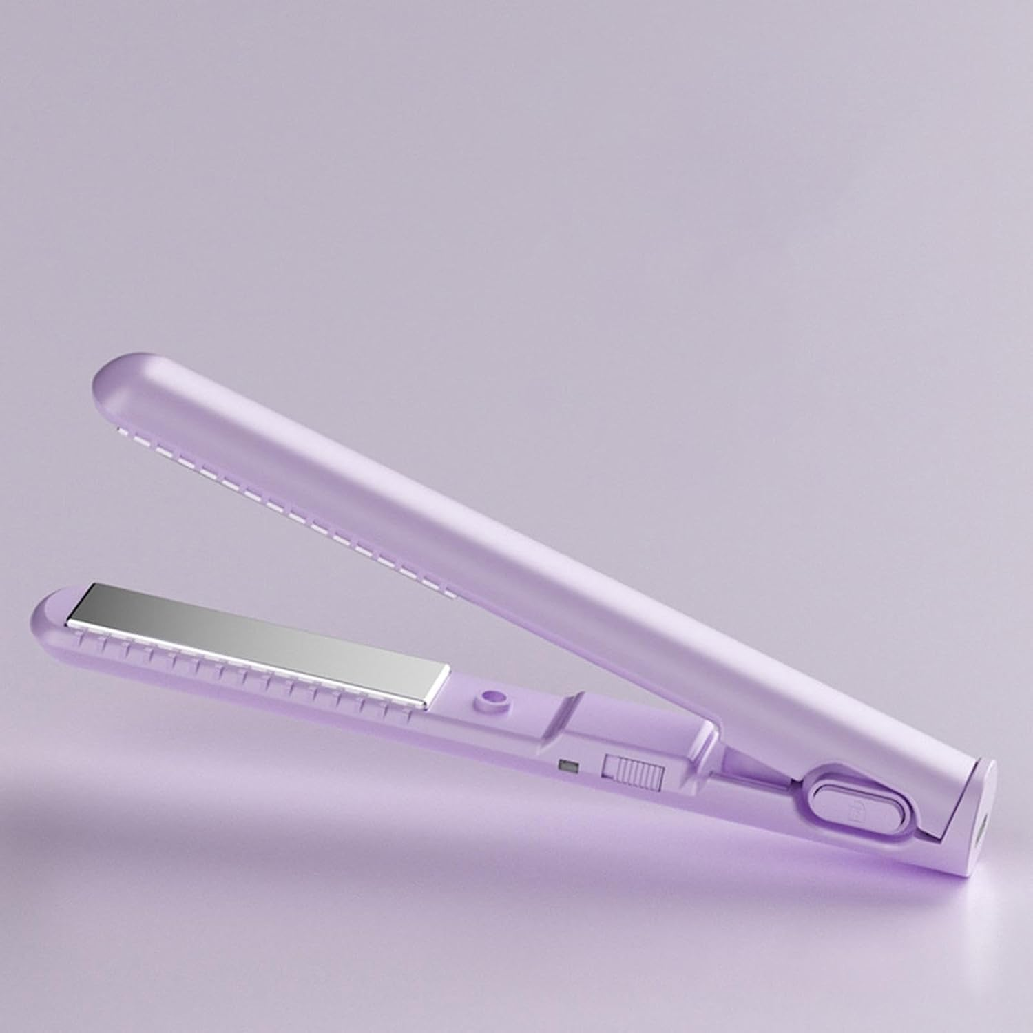 Travel Hair Straightener | Portable Hair Straightener, Cordless Curling Iron,Usb Charging 2-In-1 Curling Wand & Flat Iron, Fast Heating Hair Styling Tool for Short and Long Hair image number 4