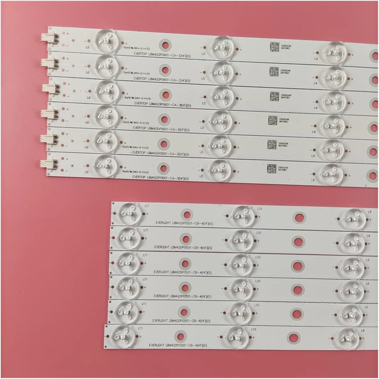 LED Backlight Strip for 42'' TV LBM420P0601-CA-3 LBM420P0501-CB-4 42PFL3208H/12 42PFL3008D/78 42PFL3108K/12 42PFL3188H TPT420H2