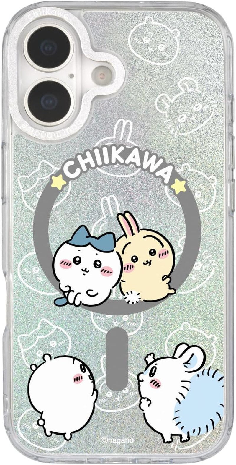 Gourmandies CK-103A Chiiwaa Camera Frame Iphone 17 Magsafe Compatible Case