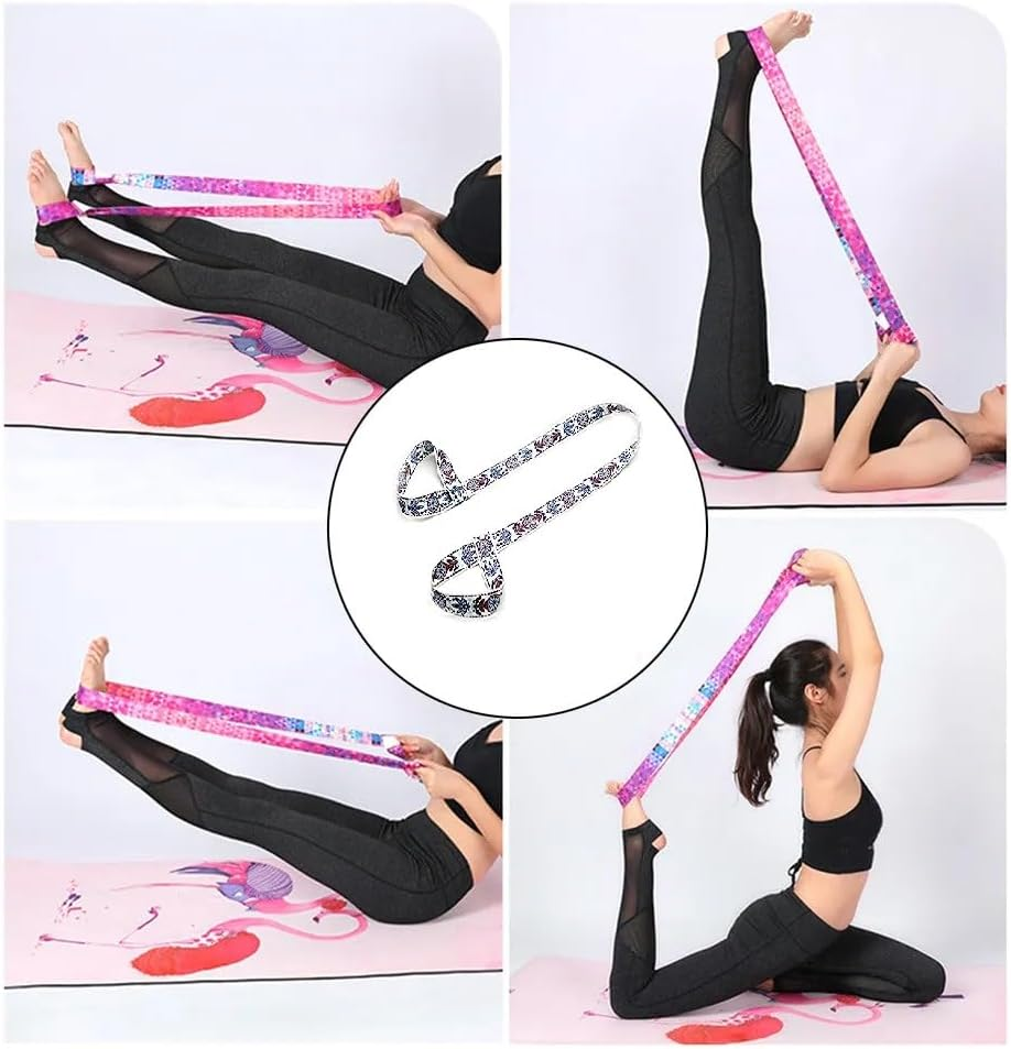 HTARTZ Yoga Mat Strap - Adjustable Durable Yoga Mat Carrier and Stretching Strap - Yoga Mat Strap Sling[Mat NOT Included] image number 5