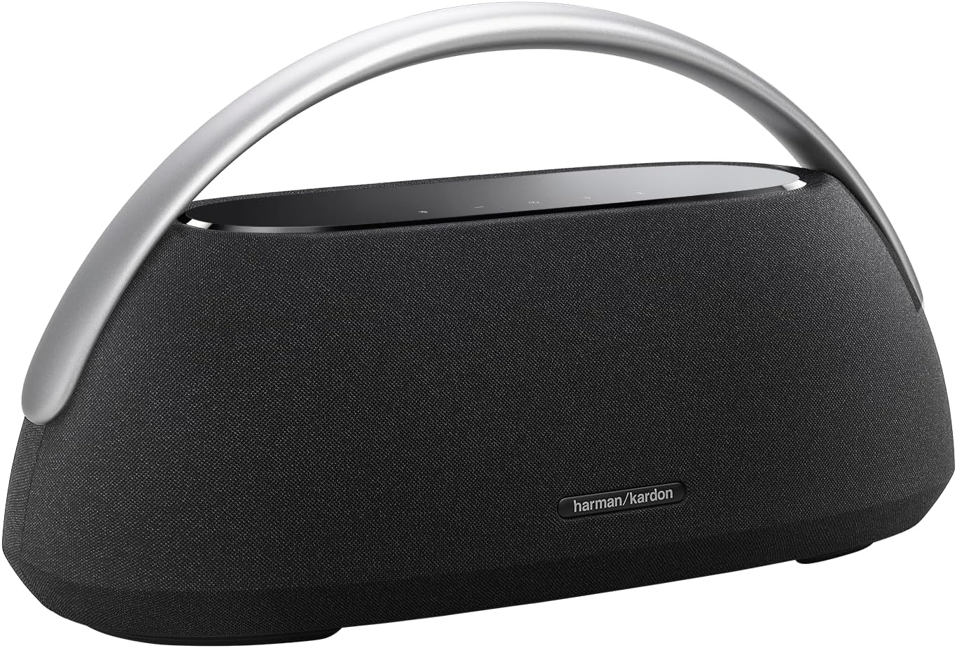 Harman Kardon Go + Play 3, Superior Sound Performance with Three-Way Speakers, Signature Design Elegantly Crafted with Premium Materials, Built-In Battery, Bluetooth Music Streaming, Grey