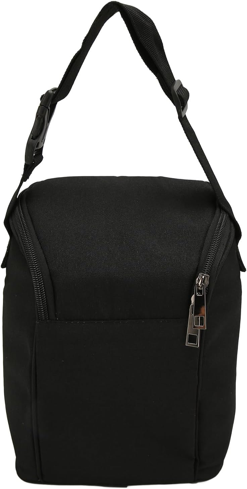 Baby Bottle Bag, Leakage Proof Keep Cooler Waterproof Black Baby Milk Bottle Bag Detachable Hook for Home image number 4