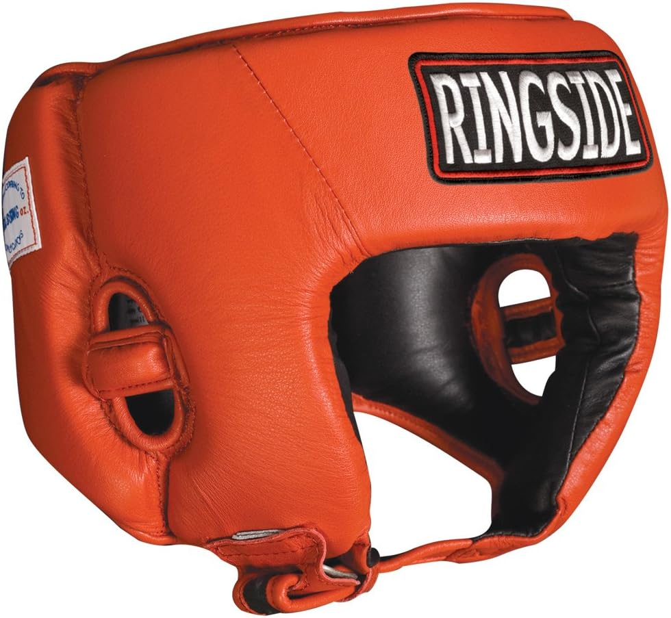 Ringside Competition Boxing Muay Thai MMA Sparring Head Protection Headgear without Cheeks image number 2