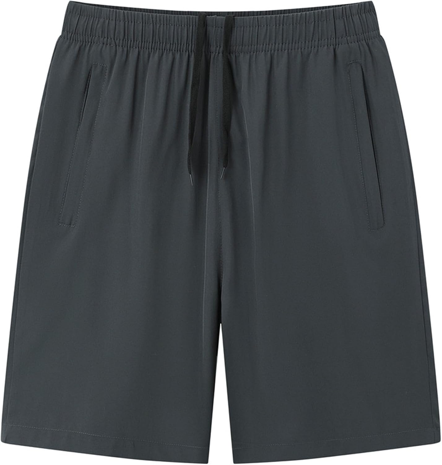 SWJGLITTR Men'S Running Elastic Waist Shorts Lightweight Active Sports Short Pants Basketball Workout Gym Short image number 2