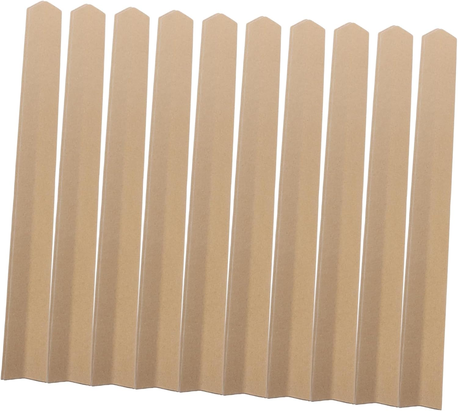 Mobestech 24Pcs Sturdy Cardboard Edge Protectors for Carton Packing L-Shaped Design Shipping Supplies Cabinet Edge Protector Cardboard Corner Protector image number 5