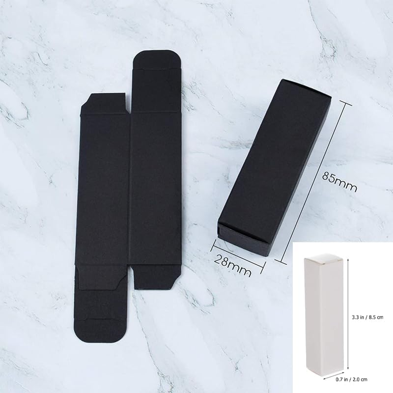 100PCS Empty Lip Balm Tube Packaging Carton Box Lipstick Tube DIY Cosmetic Containers, Perfect for Handmade Lip Products image number 6