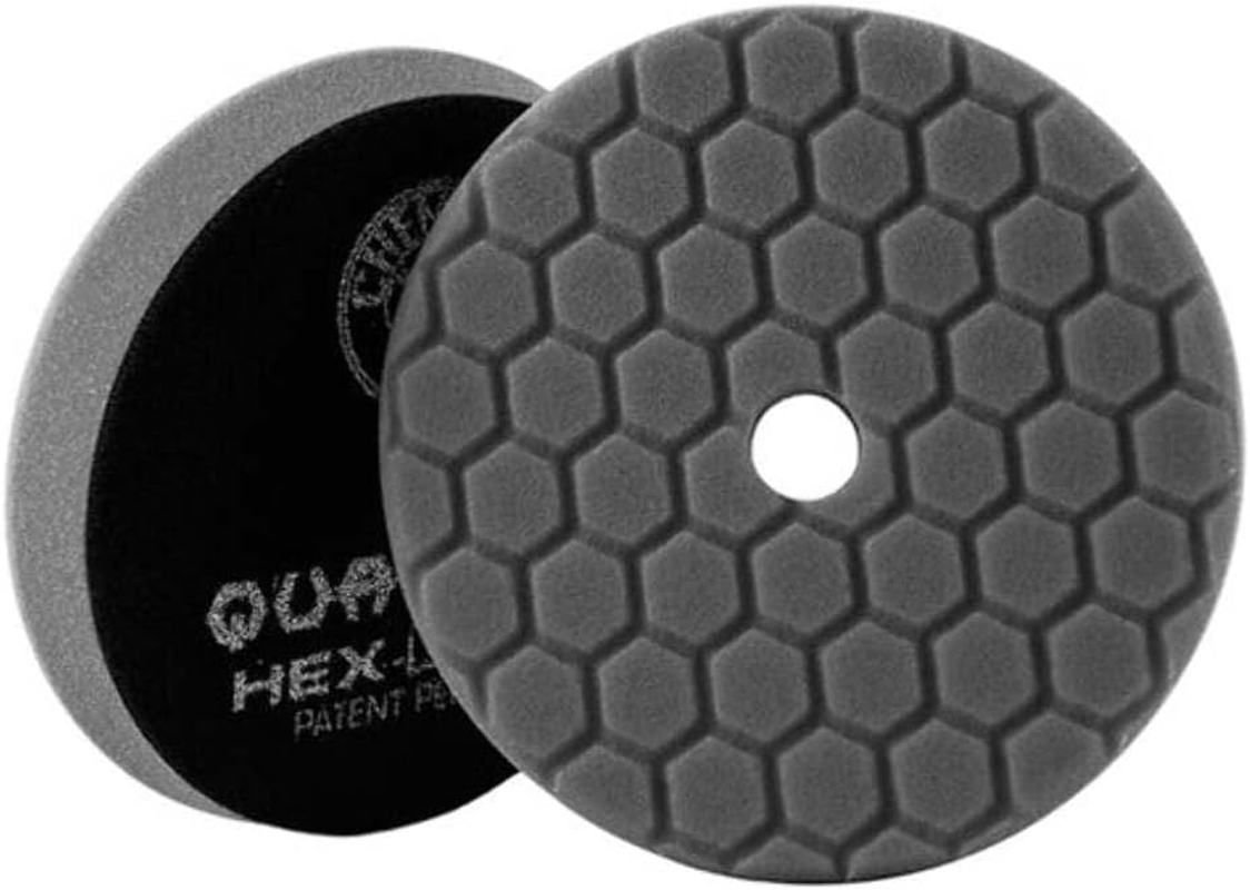 Chemical Guys BUFX117HEX6 Hex-Logic Quantum Ultra Light Finishing Pad (Red, 6.5 Inch)