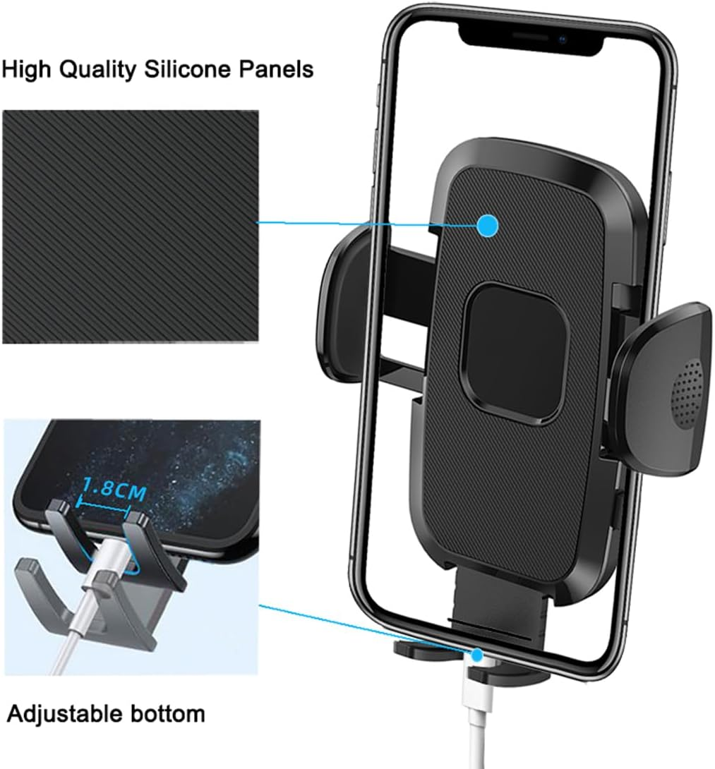 Car Cell Phone Holder Mount for Mini Cooper Countryman Paceman Clubman JCW S R52 R53 R56 R55 R60 F56 F55 F60 R58 F57 All4 CD Accessories round Air Vent Cellphone Mobile Stand image number 1