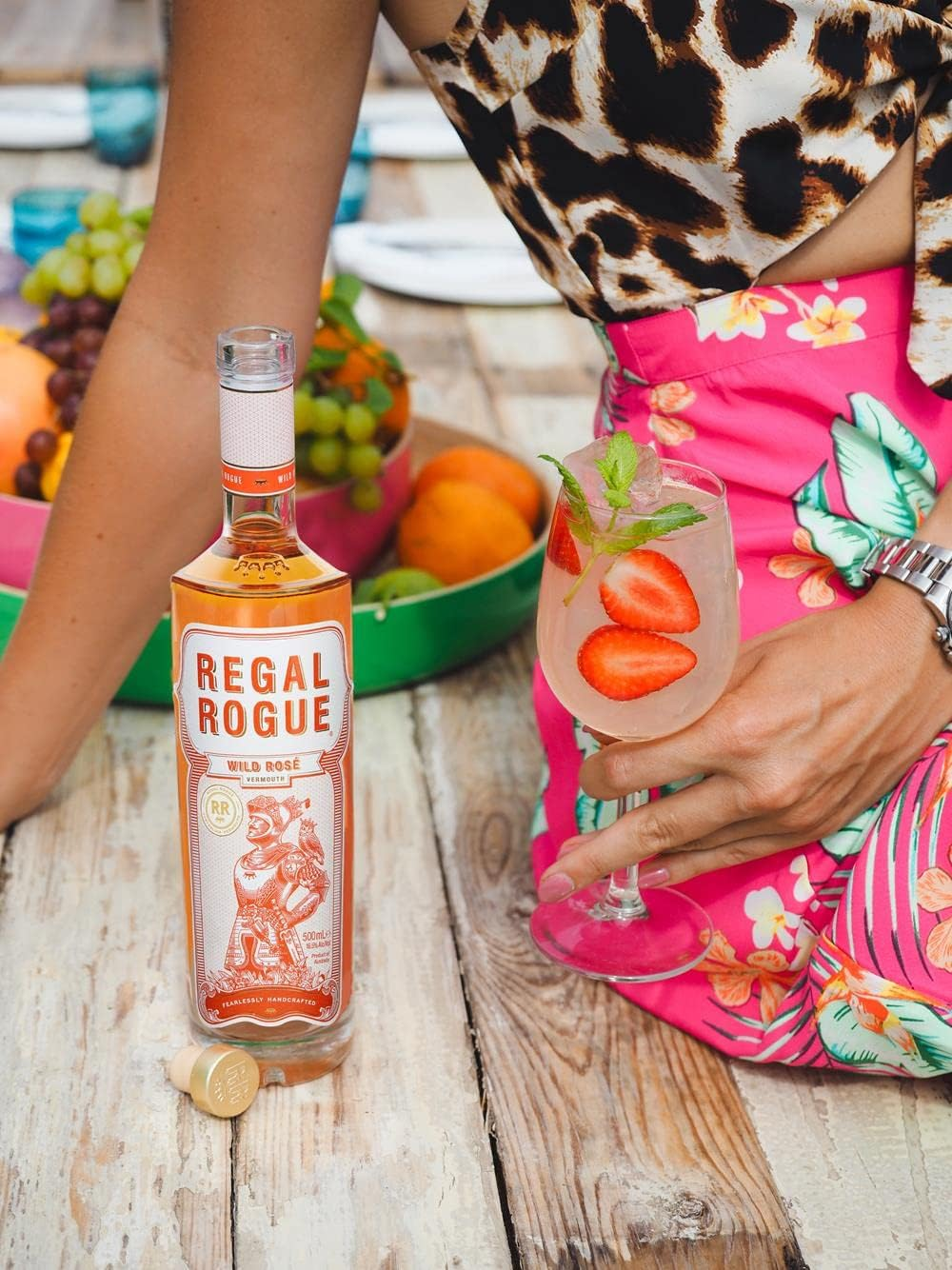 Regal Rogue Wild Rose Vermouth 500 Ml image number 2