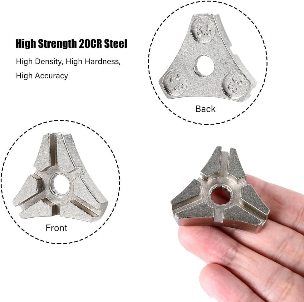 Bicycle Spoke Wrench Tool for Most Bicycle Wheels &ndash; Tire and Rim Tension Adjustment and Repair &ndash; 1 Piece image number 1