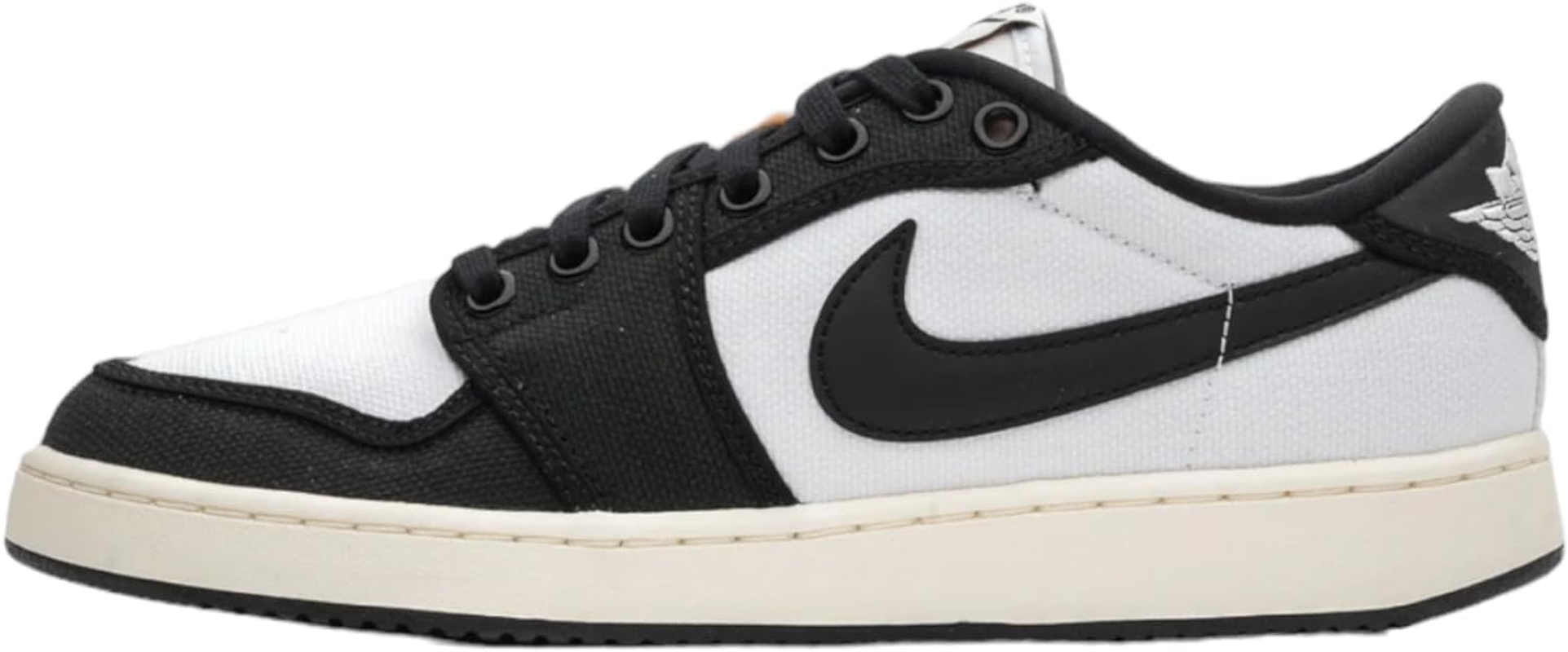Nike Men'S Air Jordan 1 Low Shoes White/Black-Sail DX4981-100 7 image number 2