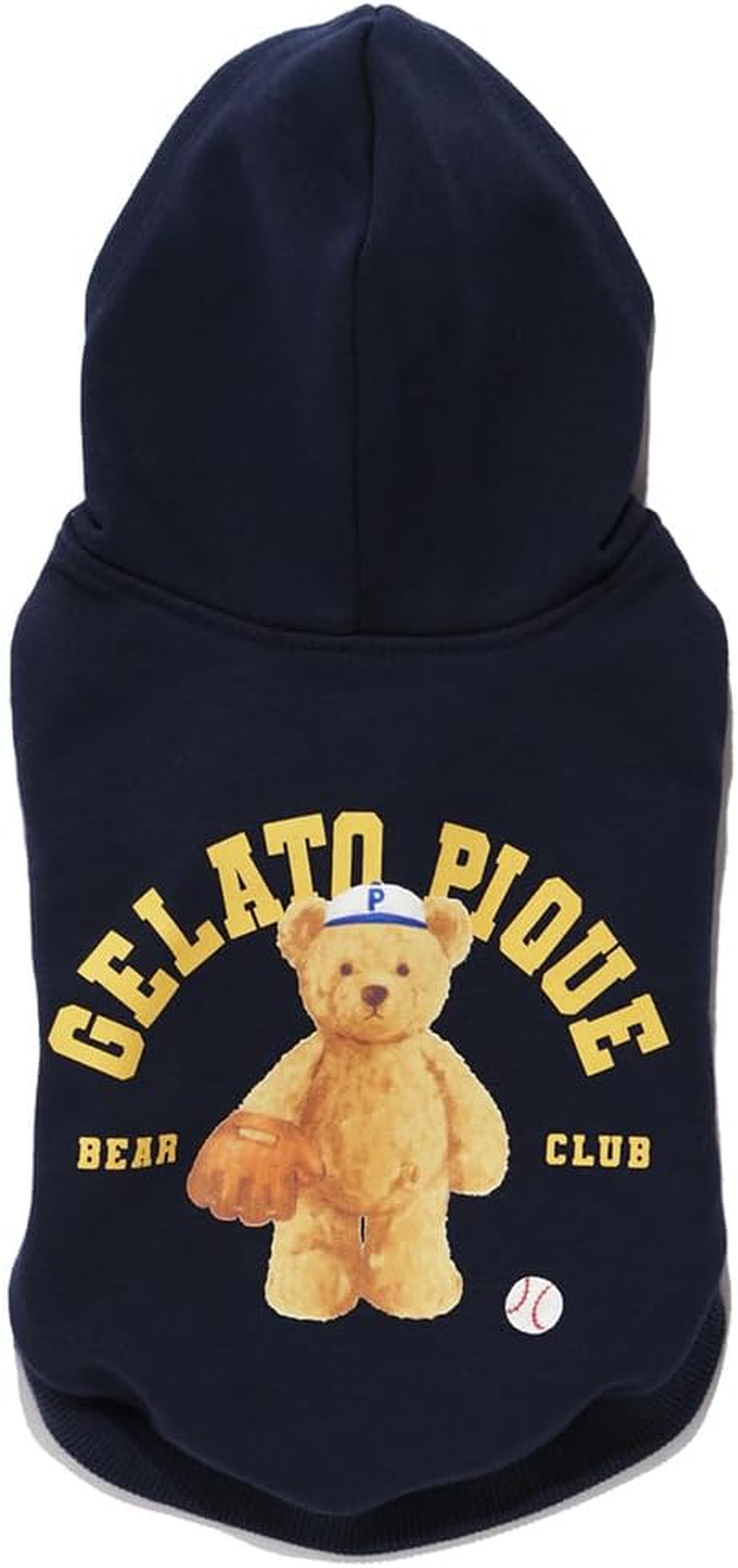Gelato Pique Cat & Dog PAGG254589 NVY S Sporty Bear Fleece Pullover
