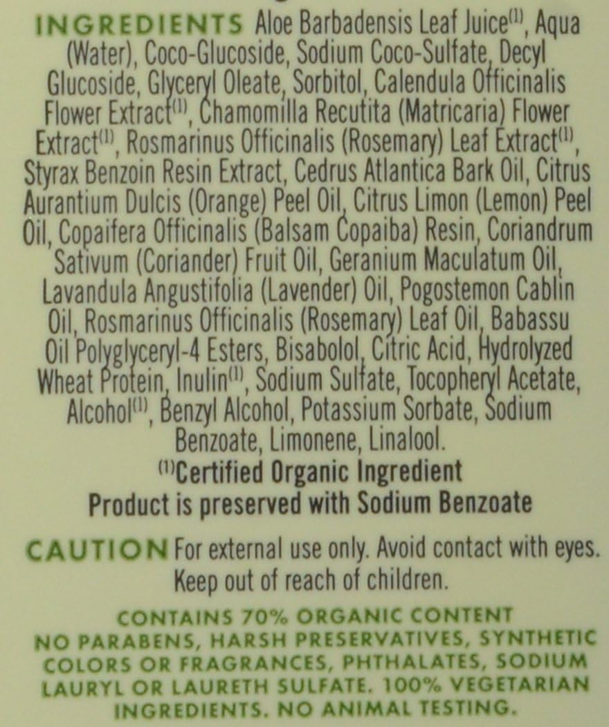 Avalon Organics Volumizing Rosemary Shampoo 325 Ml image number 2