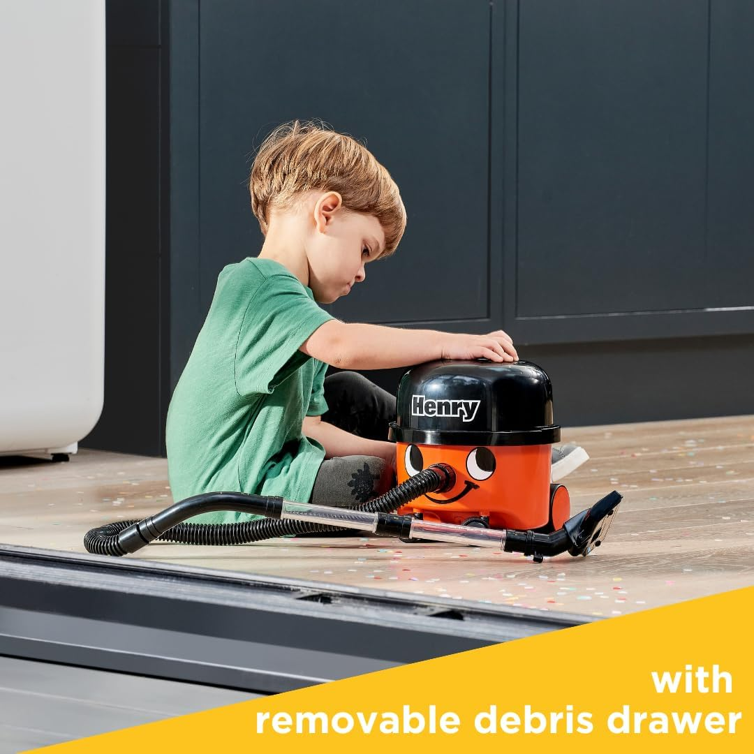 Casdon Henry Toy Vacuum Cleaner, Red (728)