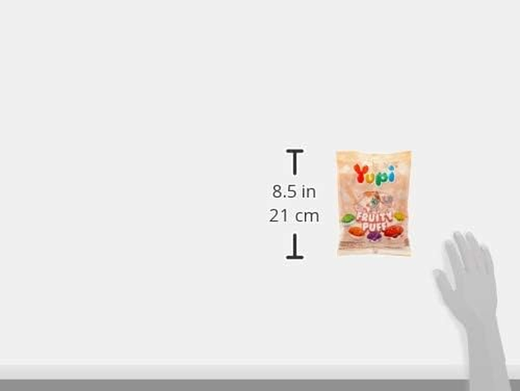 Yupi Fruity Puff Candy 120 G (Pack of 2) image number 1
