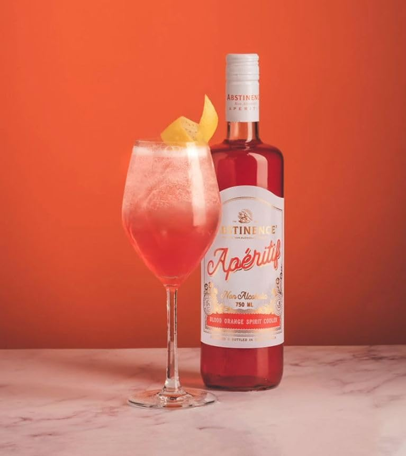 Abstinence Blood Orange Aperitif 750Ml image number 2