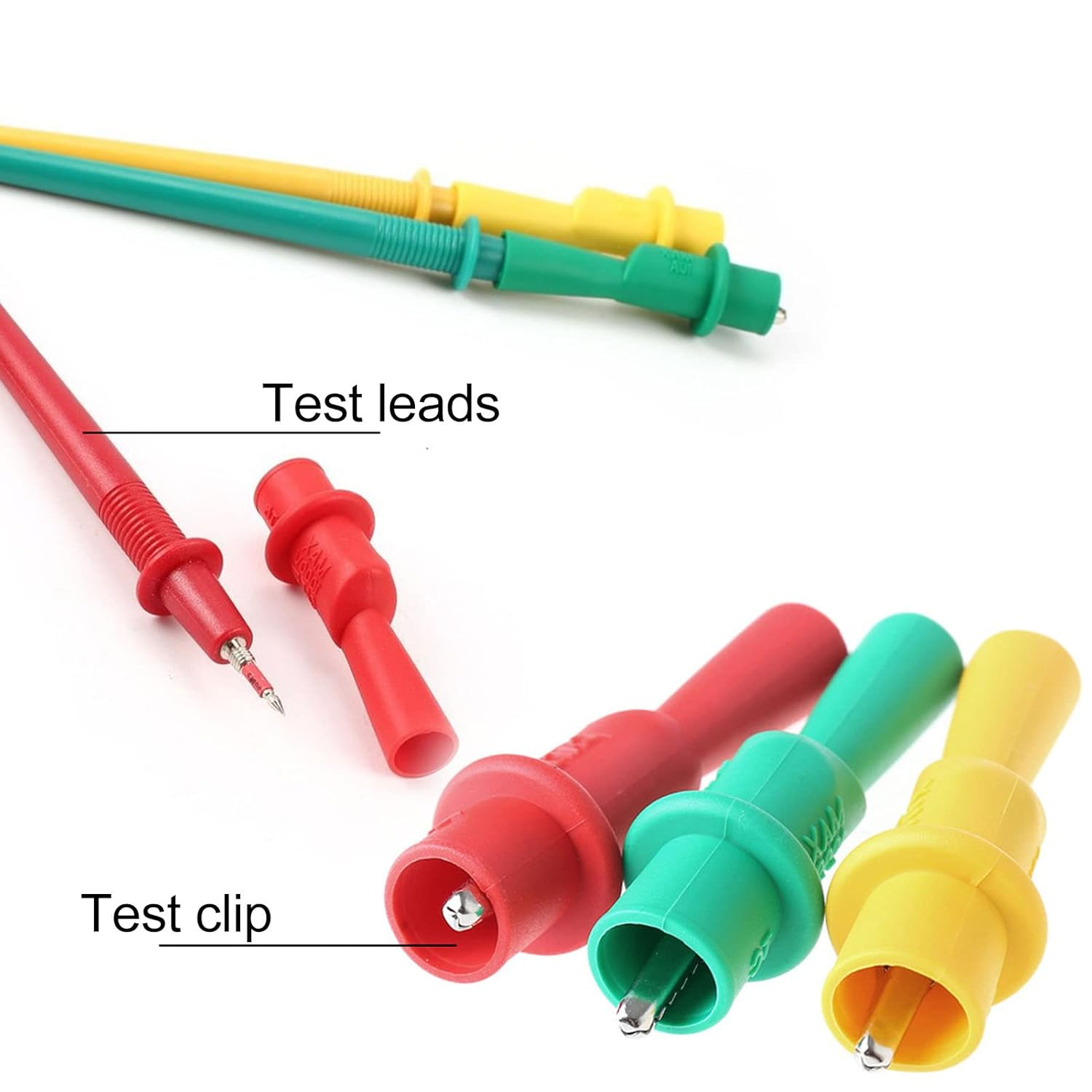 Topyond Phase Rotation Meter,5 LED Indicator, No Battery Design, 3 Test Leads, 3 Phase AC Sequence Tester for Electrical Engineers, Voltage Detection from 60V to 600V image number 5