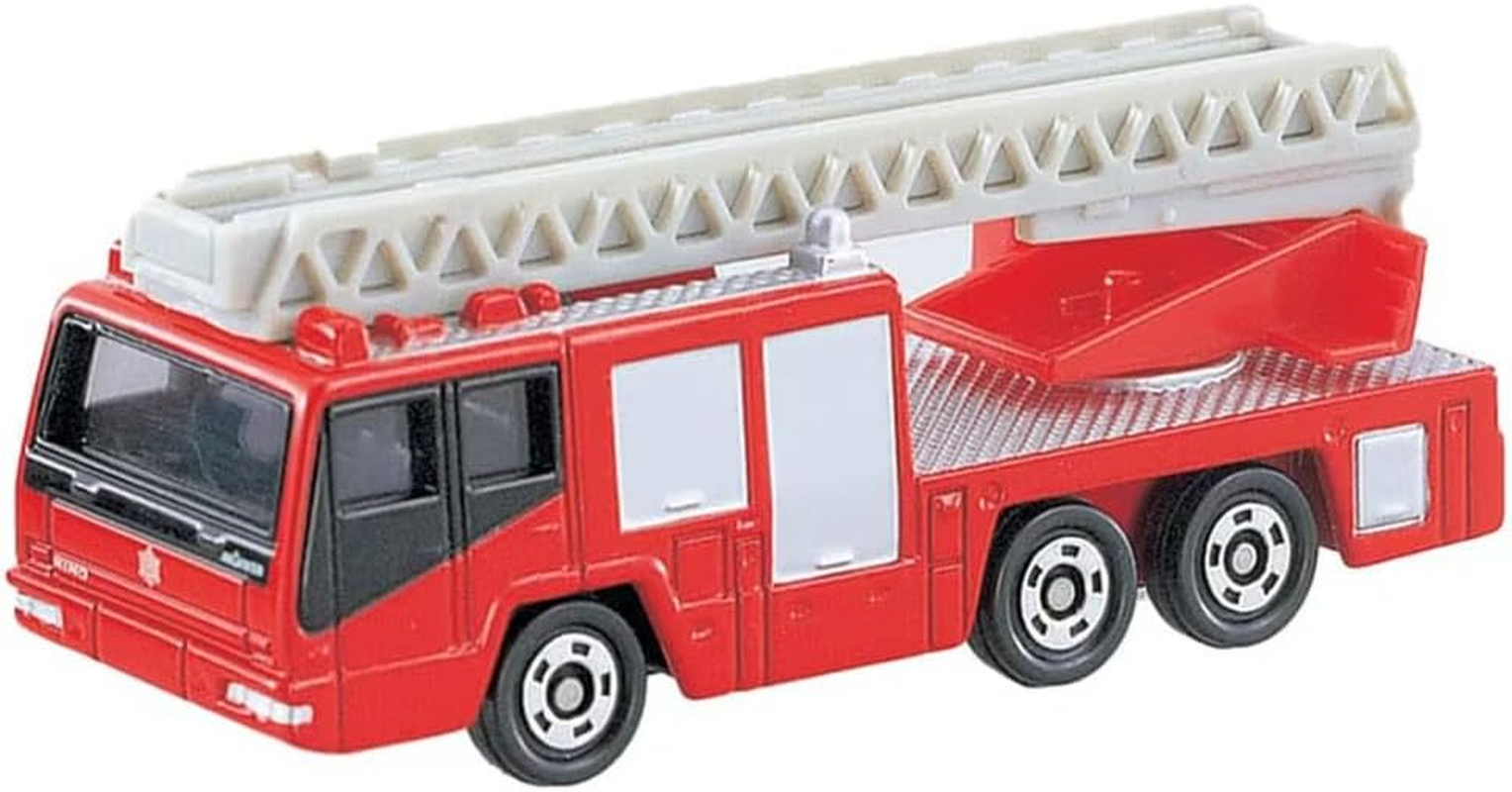 Tomica No.108 Hino Aerial Ladder Fire Truck image number 2