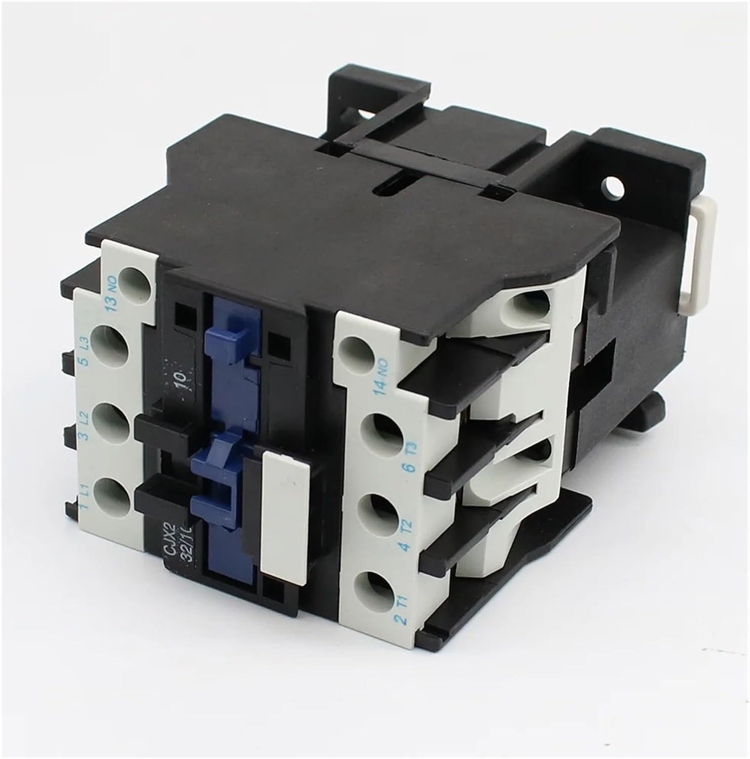 KLVN AC Contactor CJX2-3210 32A NO 3-Phase DIN Rail Mount Electric Power Contactor 24V 36V 110V 220V 380V(AC220V) - Ac220V image number 3