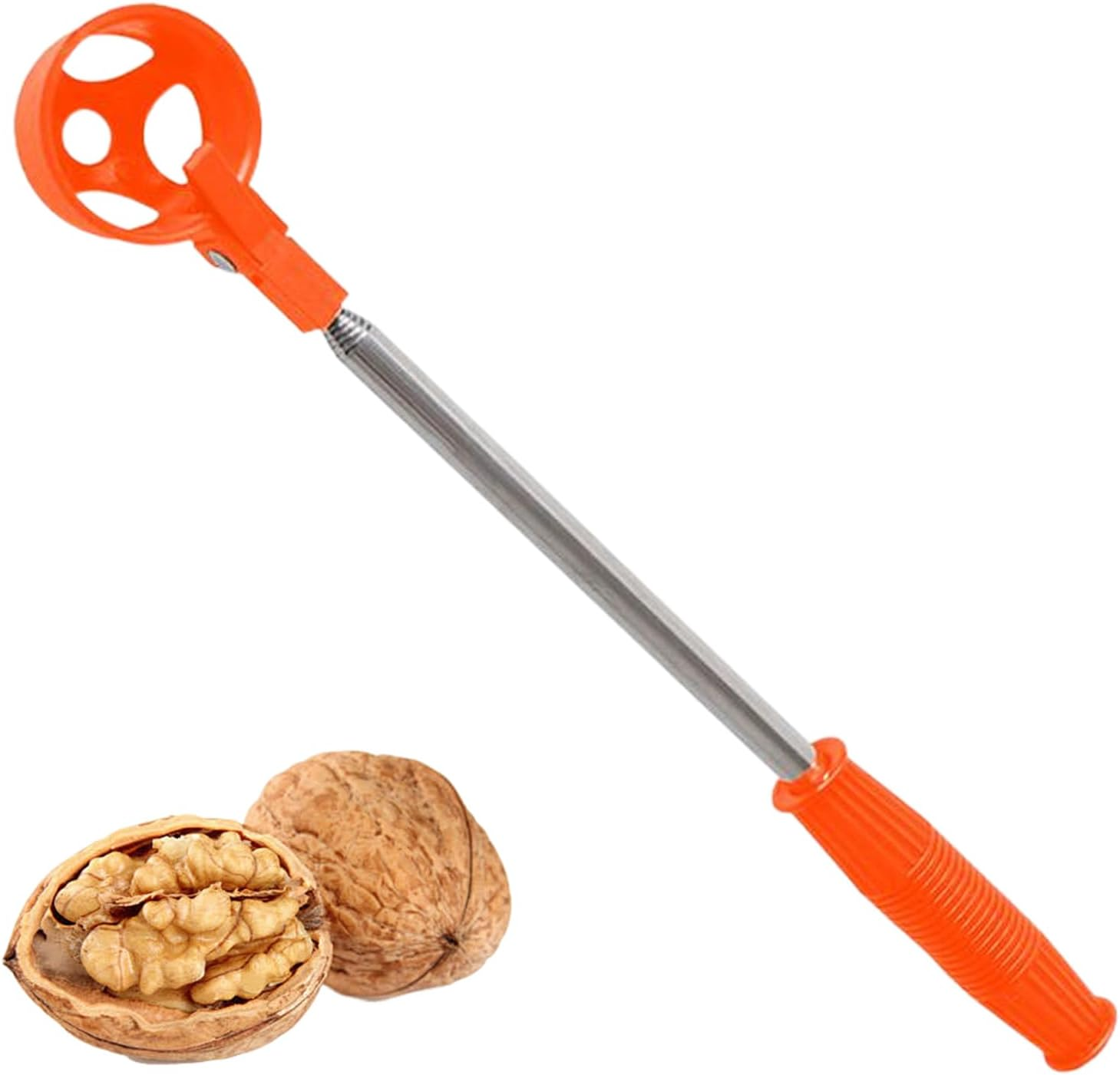 Grabber for Chicken Eggs - Extendable Long Egg Grabber,Pick up Equipment, Stainless Steel Reaching Collector for Coop Yard Orchard Farm Poultry Nest Garden image number 2