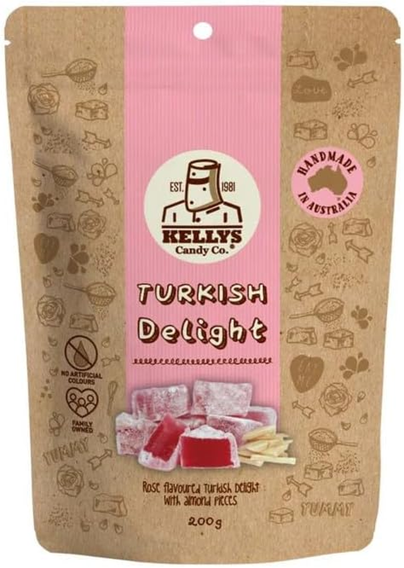 Kellys Candy Co Turkish Delight 200G