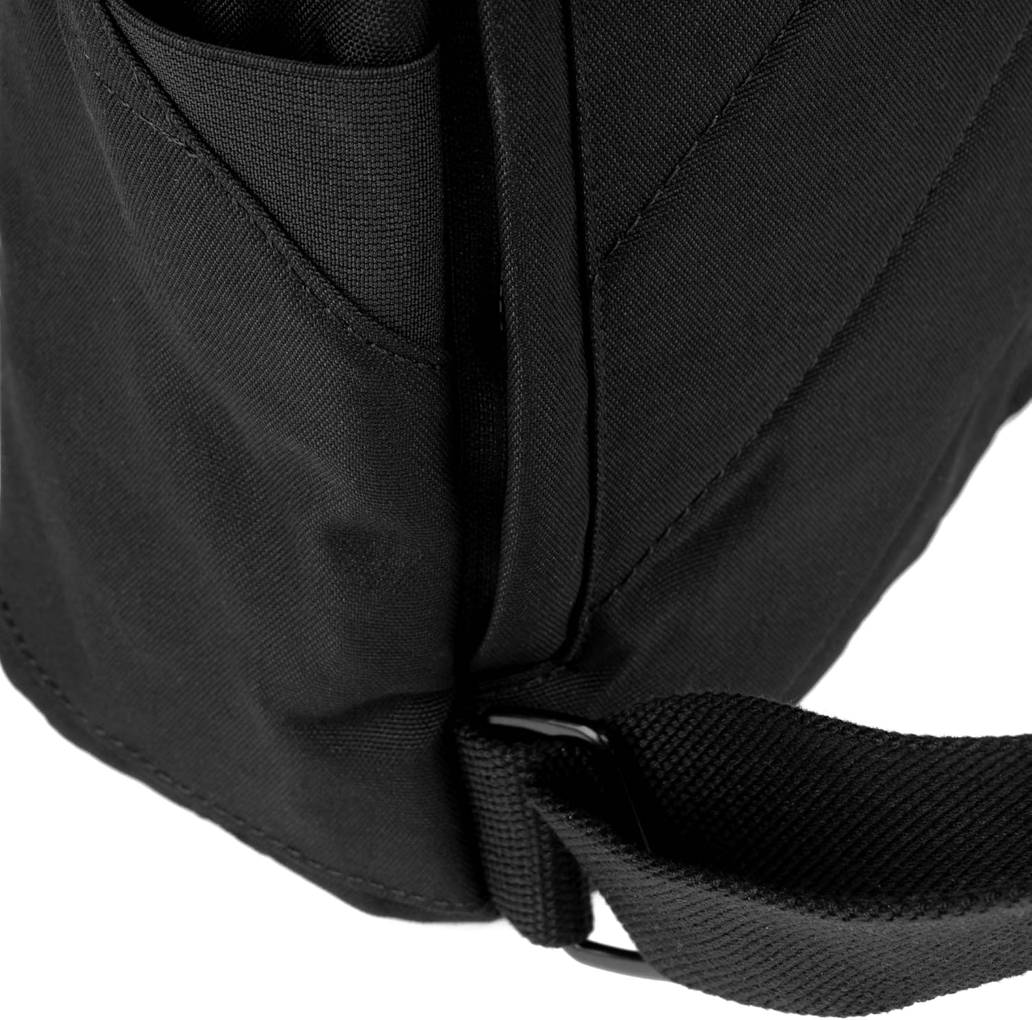 ROKA London Finchley a Small Sustainable Canvas Backpack - Airforce image number 7