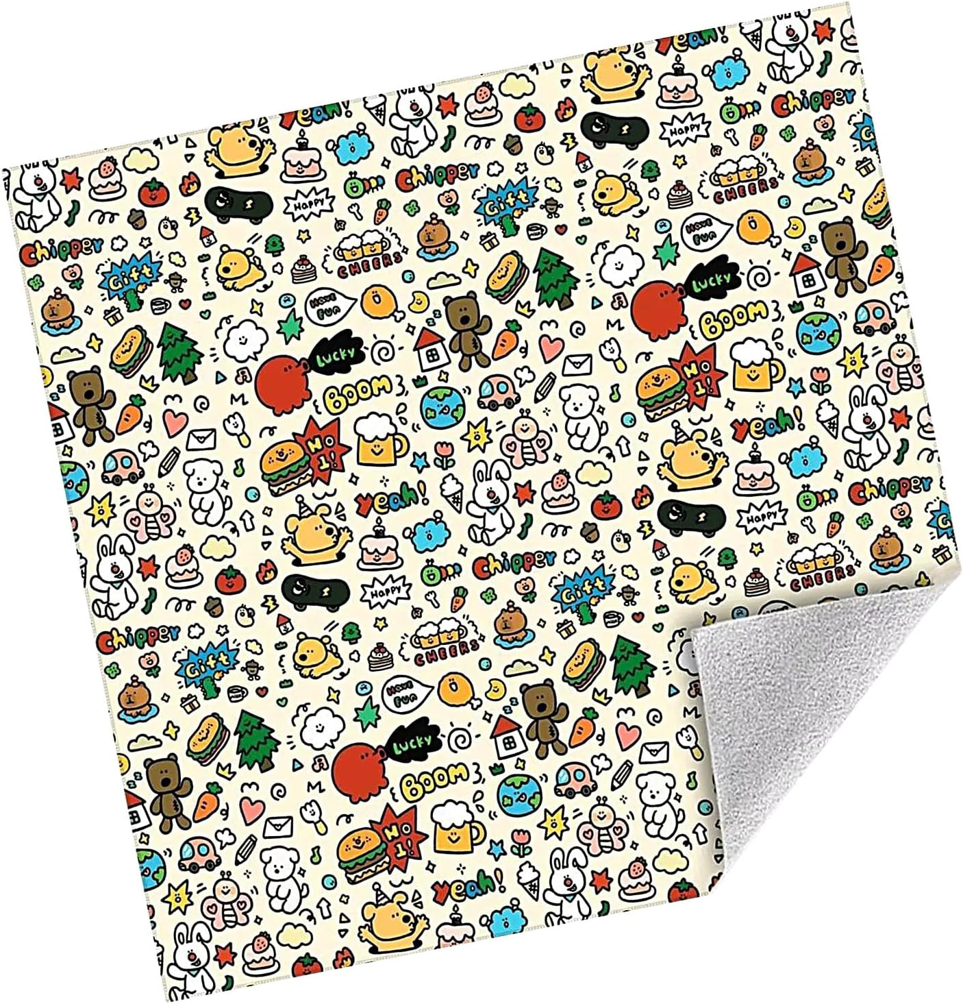 Cat Grooming Wrap - Kitten Swaddle Wrap Self-Adhesive - Small to Large Animals Anti-Bite Calming Bag for Feeding Ear Cleaning Coat Care Manicure image number 4