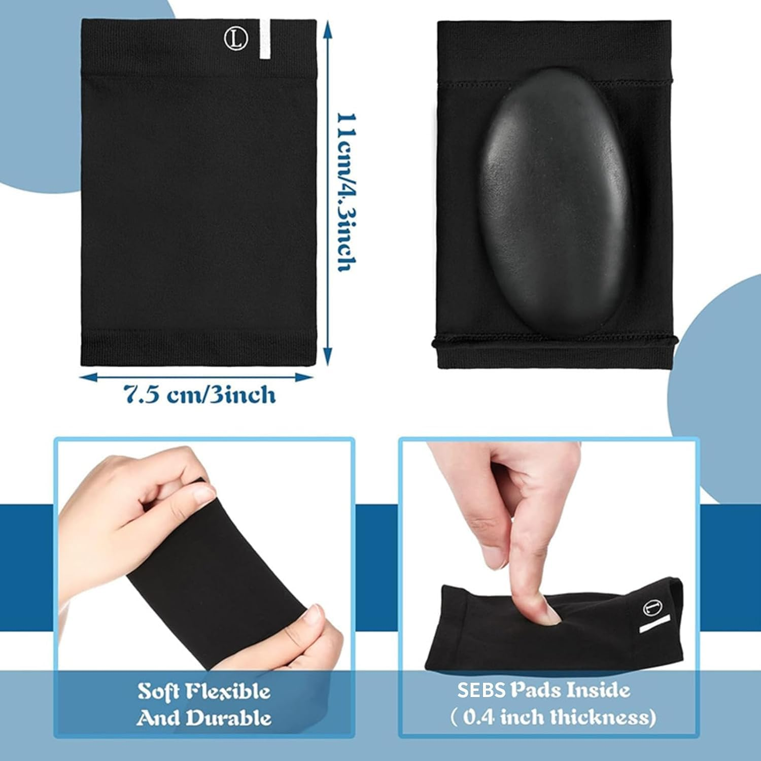 Arch Support (Black, One Size) image number 3