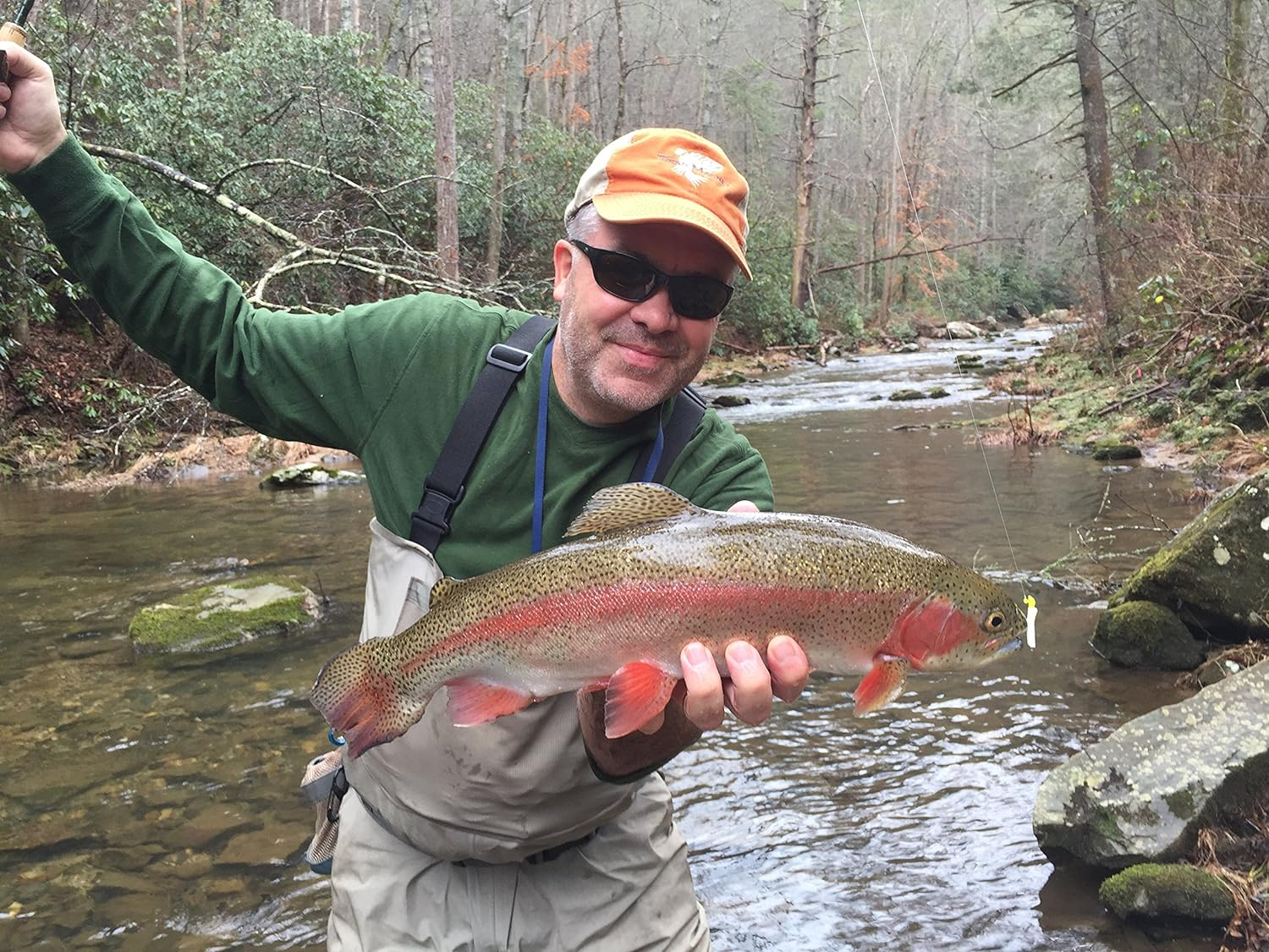 Trout Magnet Trout Fishing Gear Kit - Ultimate Neon Bundle - 85Pc Grub Lure Set with Neon Bait and Hooks, 350 Yard Trout S.O.S. Line Spool, Fluorocarbon Phantom Leader Line, 4 E-Ztrout Floats