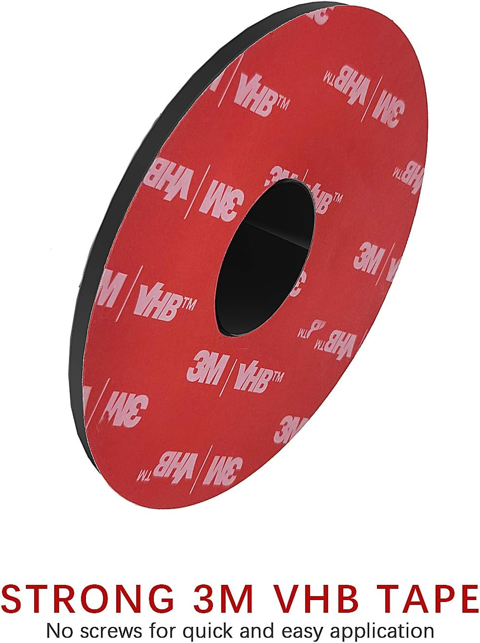 HOLACA Screwless Wall Mount Kit for Arlo 5S Arlo Pro 4 Arlo Pro 3 Ring Cam Wyze Cam Outdoor Camera Eufycam, Easy to Install, No Tools Needed, No Mess, No Drilling, Strong Adhesive Mount,2Pack image number 3