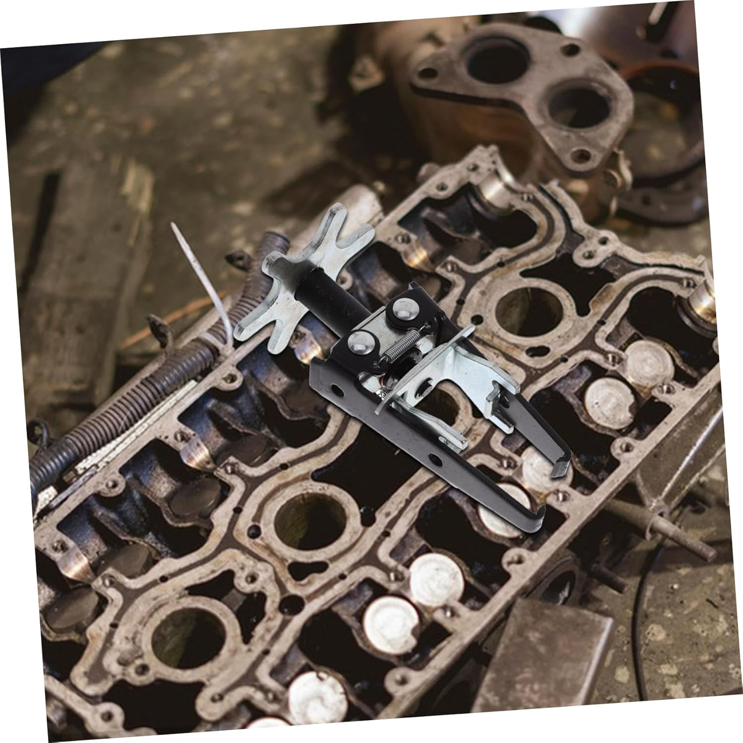 Anneome Automotive Valve Spring Compressor Tool Engine Repair Spring Clamp for Efficient Maintenance Precision-Machined for Versatile Design for Mechanical Tasks