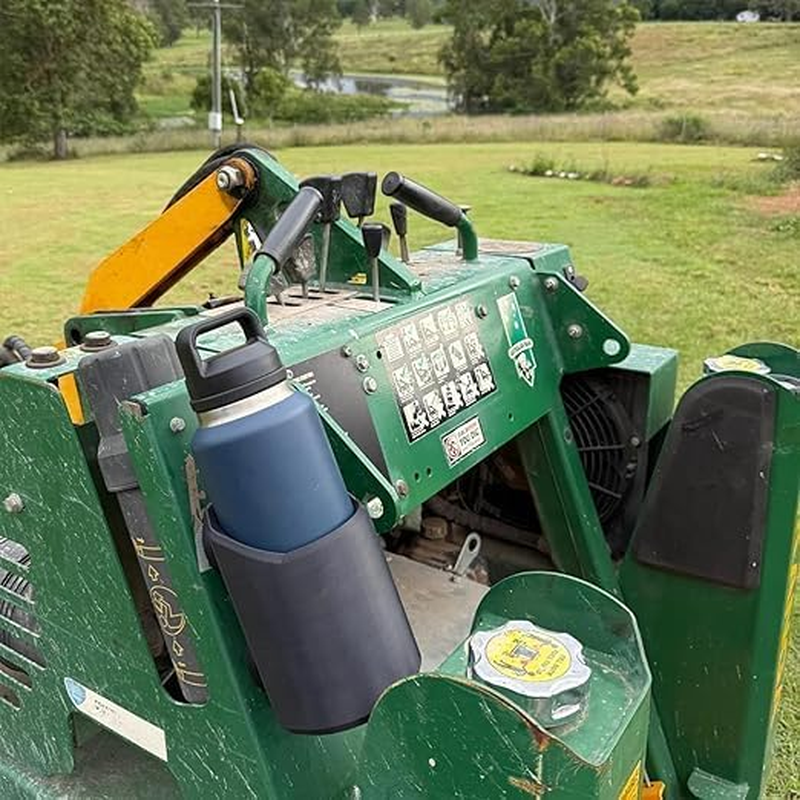 Leanockesa Cup Holder-Magnetic Bottle Mount- Fits on Fridge,Golf Cart,Lawnmower,Forklift, Bus or Ladder image number 4