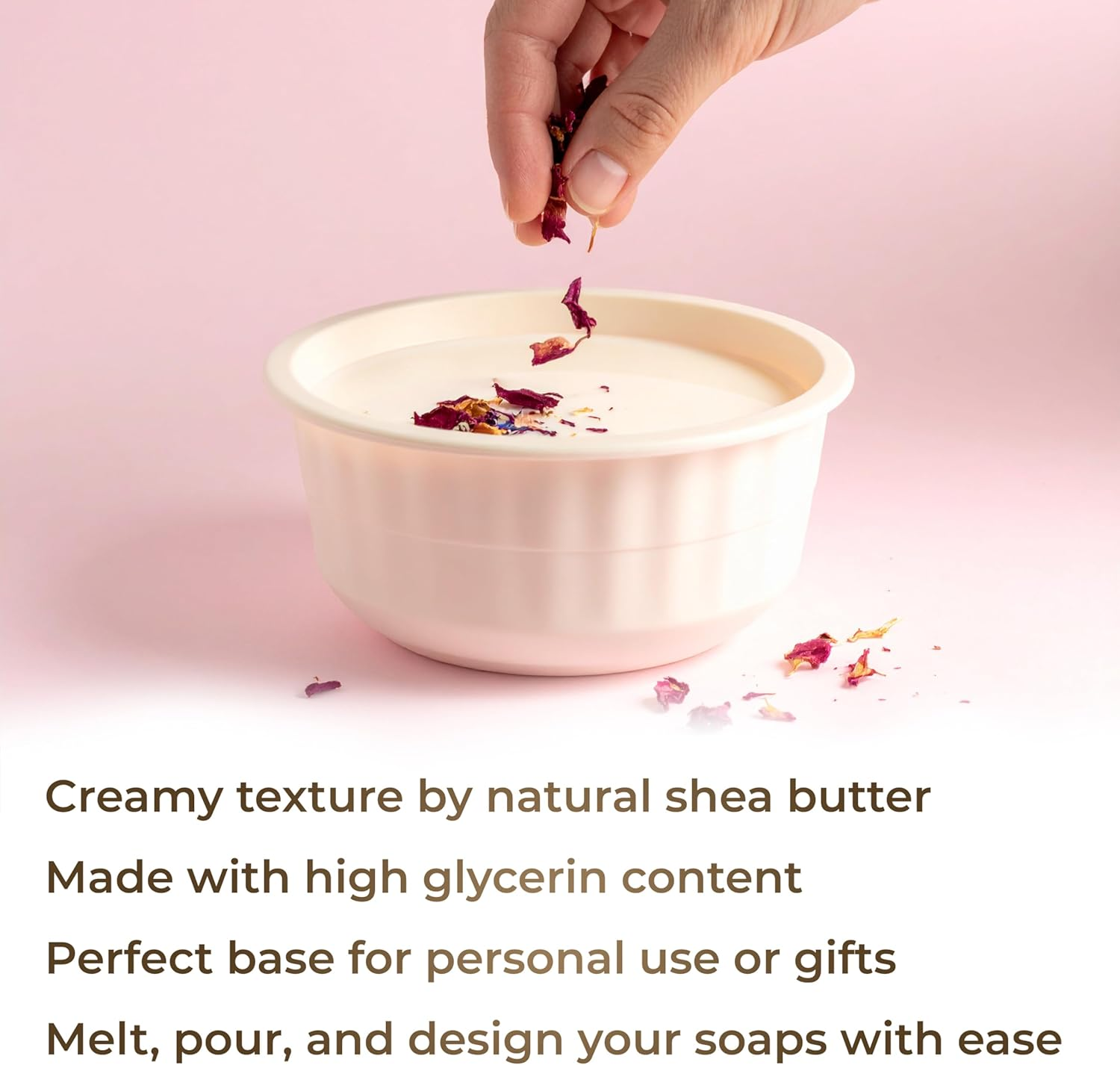 2 LB - Shea Butter - Melt and Pour Soap Base by Velona | SLS/SLES Free | Natural Bars for the Best Result for Soap-Making image number 5