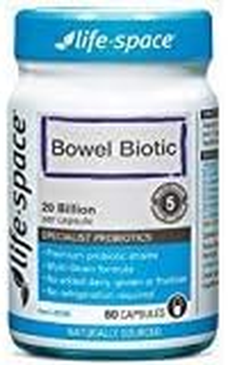 Life Space Bowel Biotic 60 Capsules Product of Australia