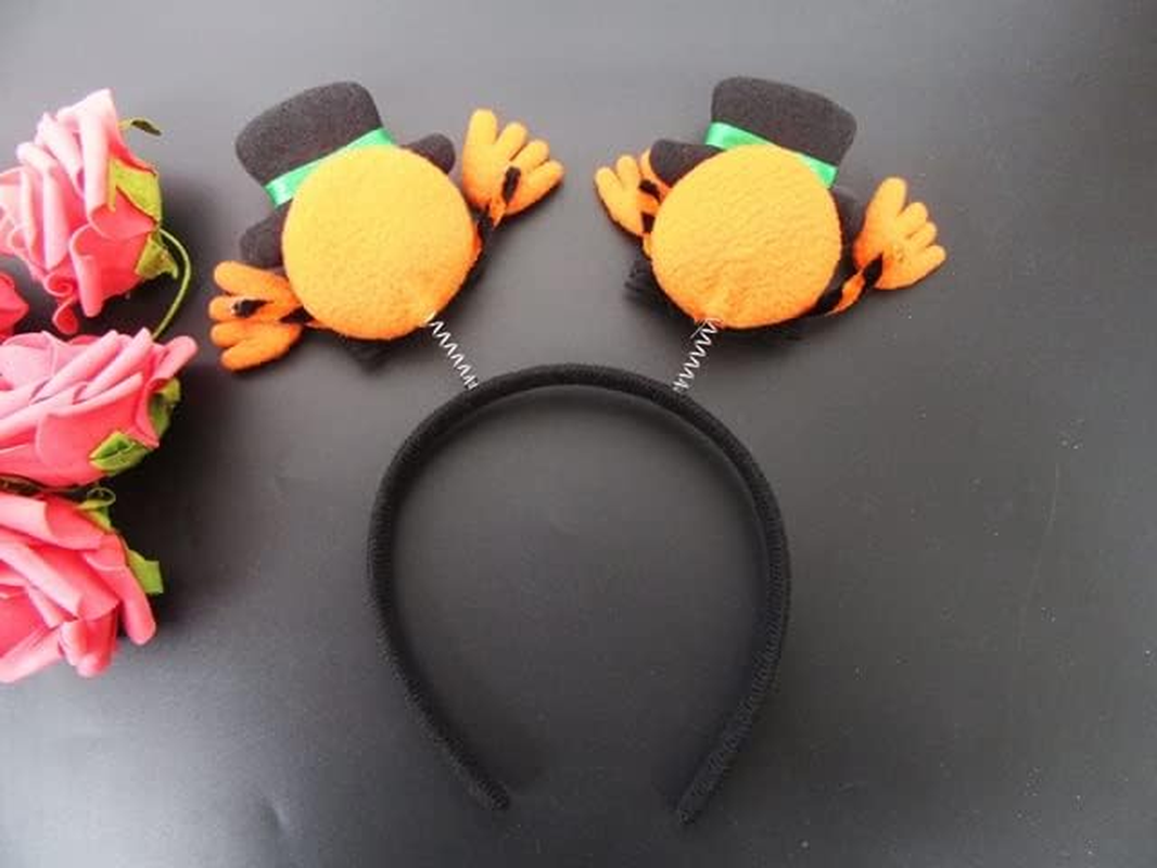 6Pcs Funny Kids Halloween Headband Pumpkin Halloween Headwear image number 2