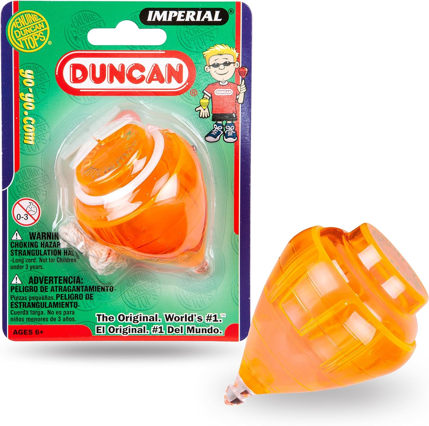 Duncan 3058 Imperial Spin Top (Assorted Colours) Yo Yo image number 2