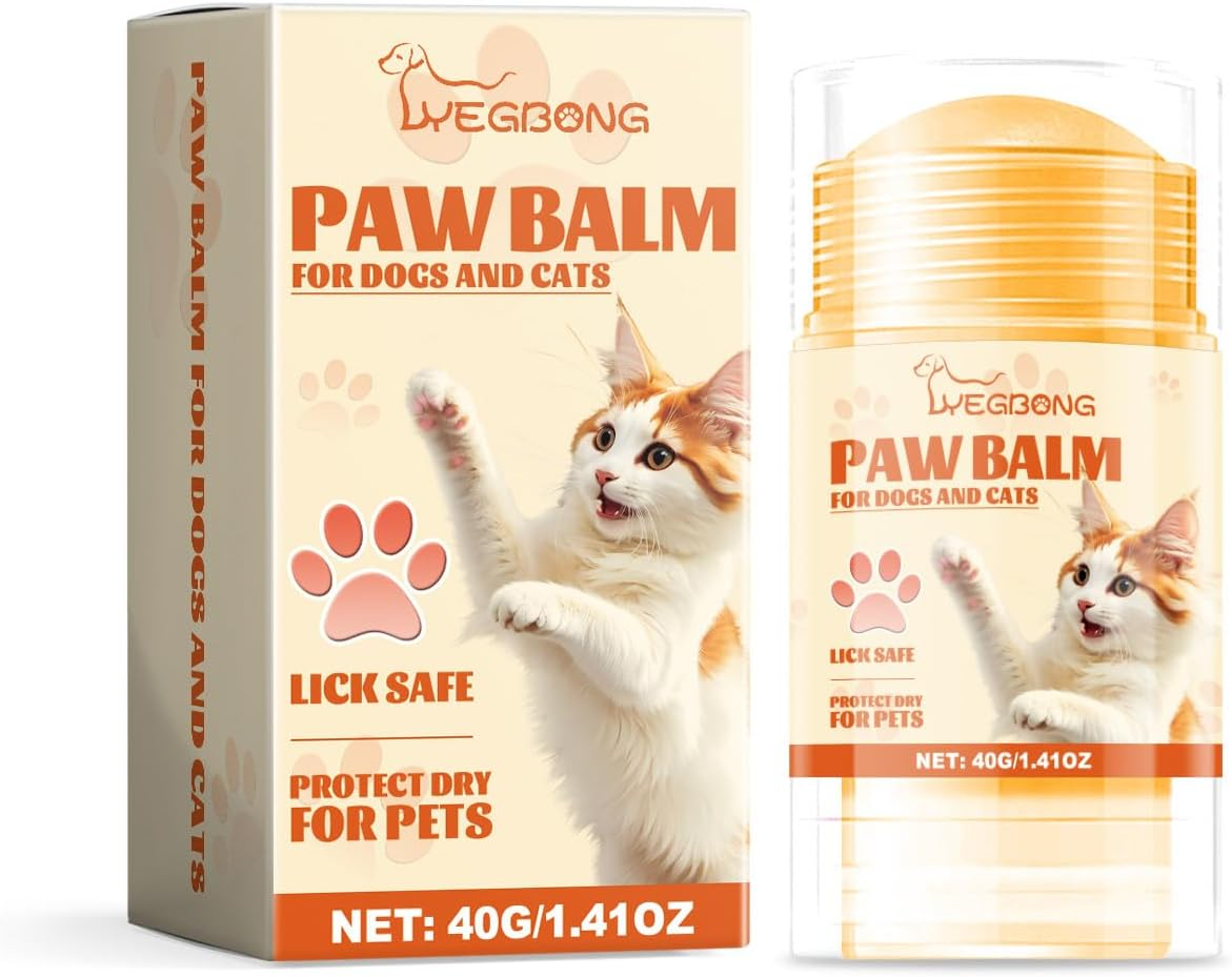 Cat Paw Butter,Natural Leak-Proof Dog Paw Balm,Moisturizing Ointment for Dogs & Cats,Winter Protection for Paws, Nose & Elbows - Ideal for Travel & Outdoor Adventures image number 4
