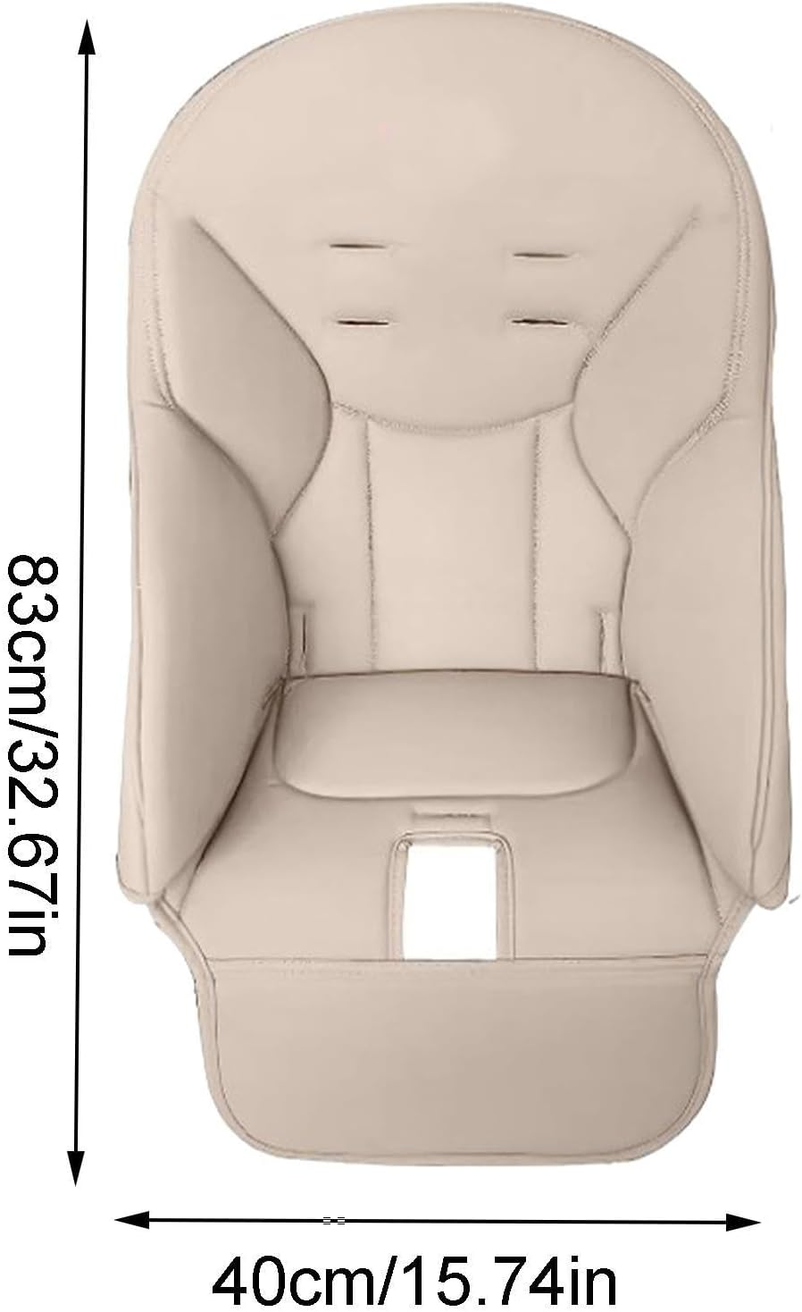 High Chair Covers for Baby, High Chair Cushion, Universial Replacement for Peg Perego、Siesta Zero3、Baoneo, Kosmic Jan? - Green image number 6